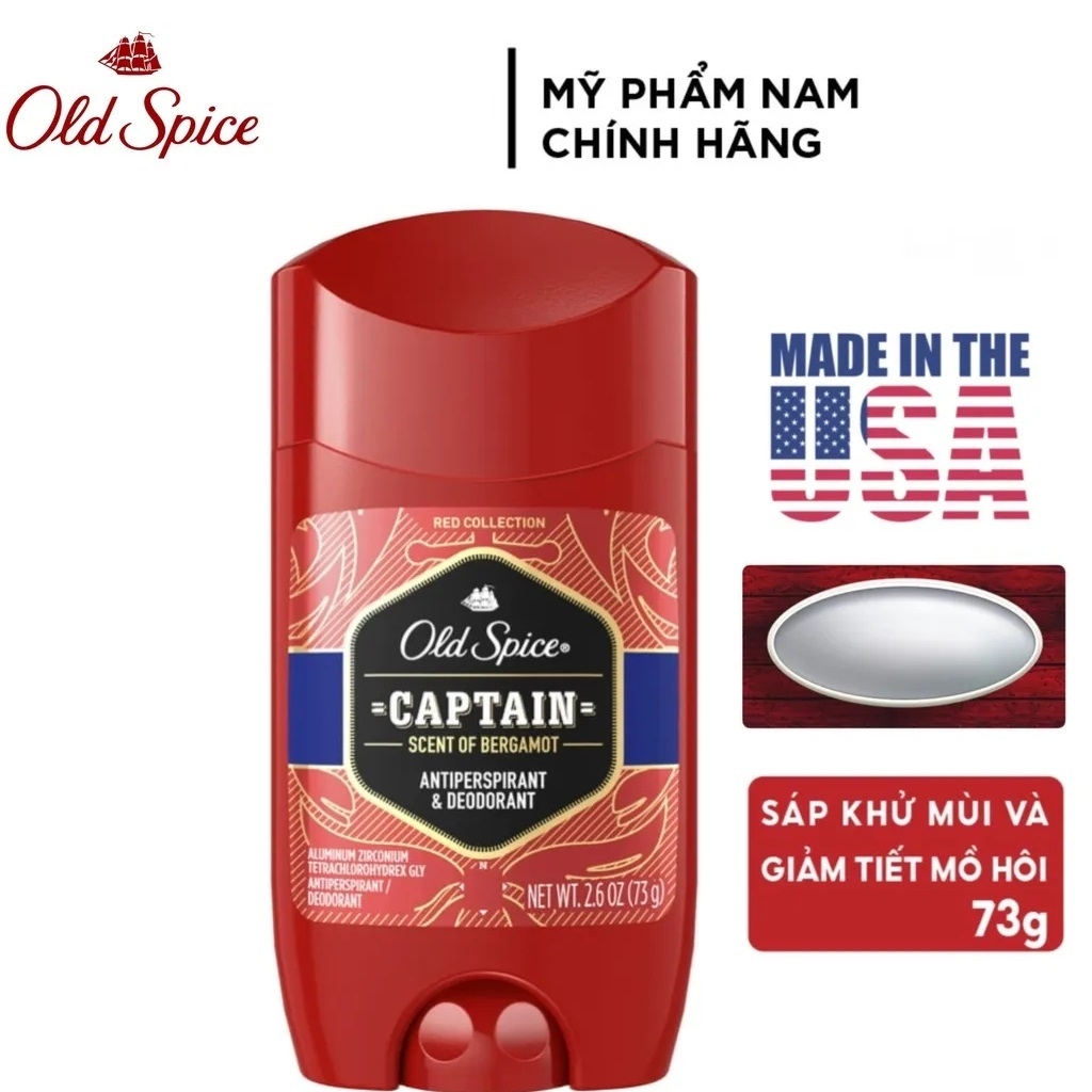 Sáp Khử Mùi & Ngăn Tiết Mồ Hôi Old Spice Anti-Perspirant & Deodorant 73g