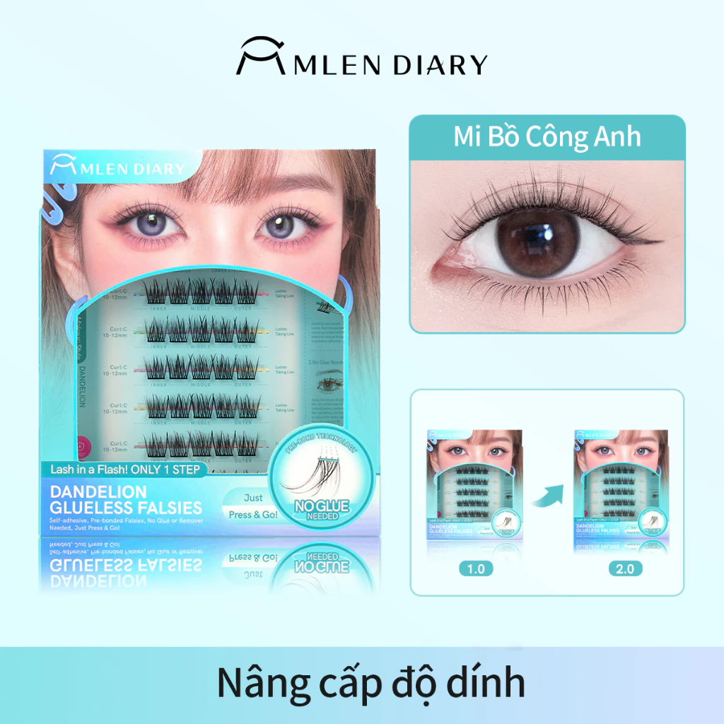 Lông Mi Giả Tự Dính Mlen Diary