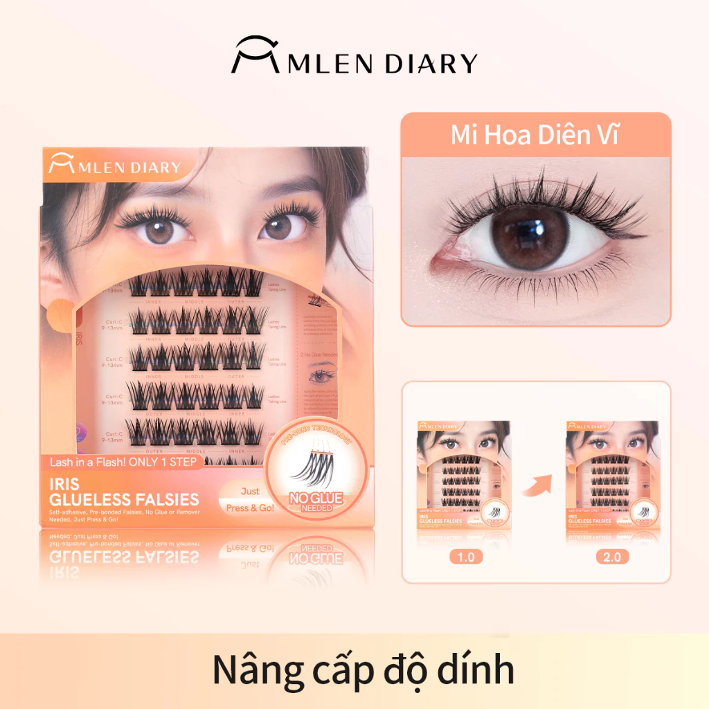 Lông Mi Giả Tự Dính Mlen Diary
