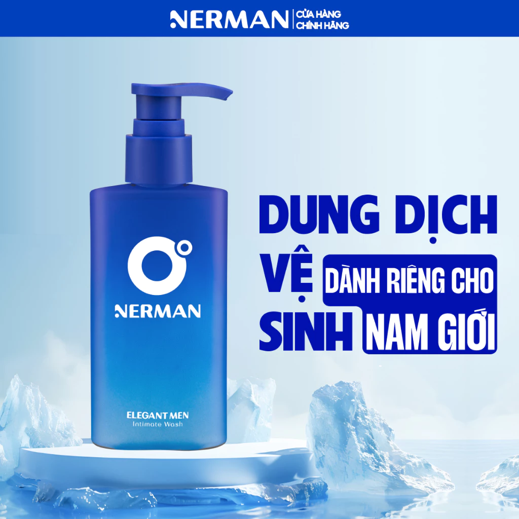 Dung Dịch Vệ Sinh Nam Giới Nerman Elegant Men Nerman Hương Nước Hoa 100ml