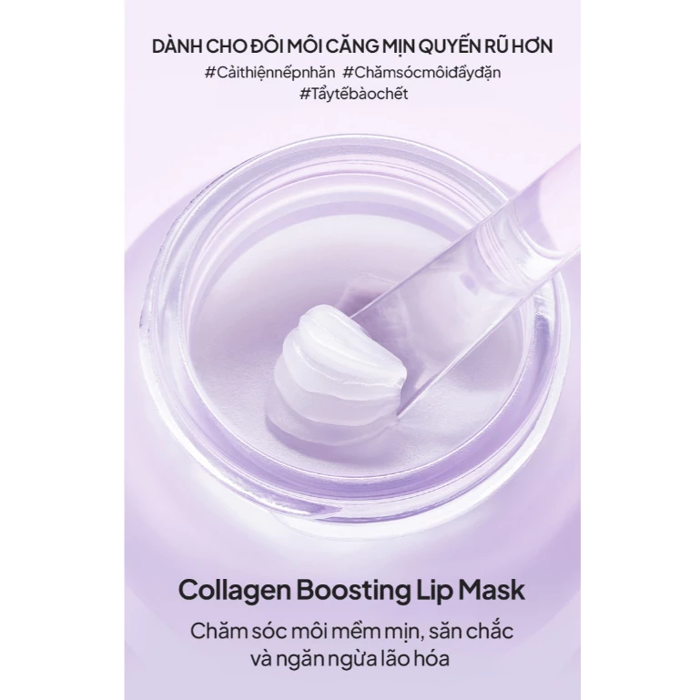 Mặt Nạ Dưỡng Môi Tăng Cường Collagen Tocobo Collagen Boosting Lip Mask 20ml