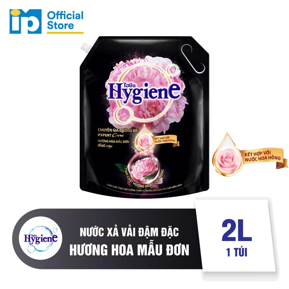 Nước Xả Vải Hygiene Expert Care Đen Hương Hoa