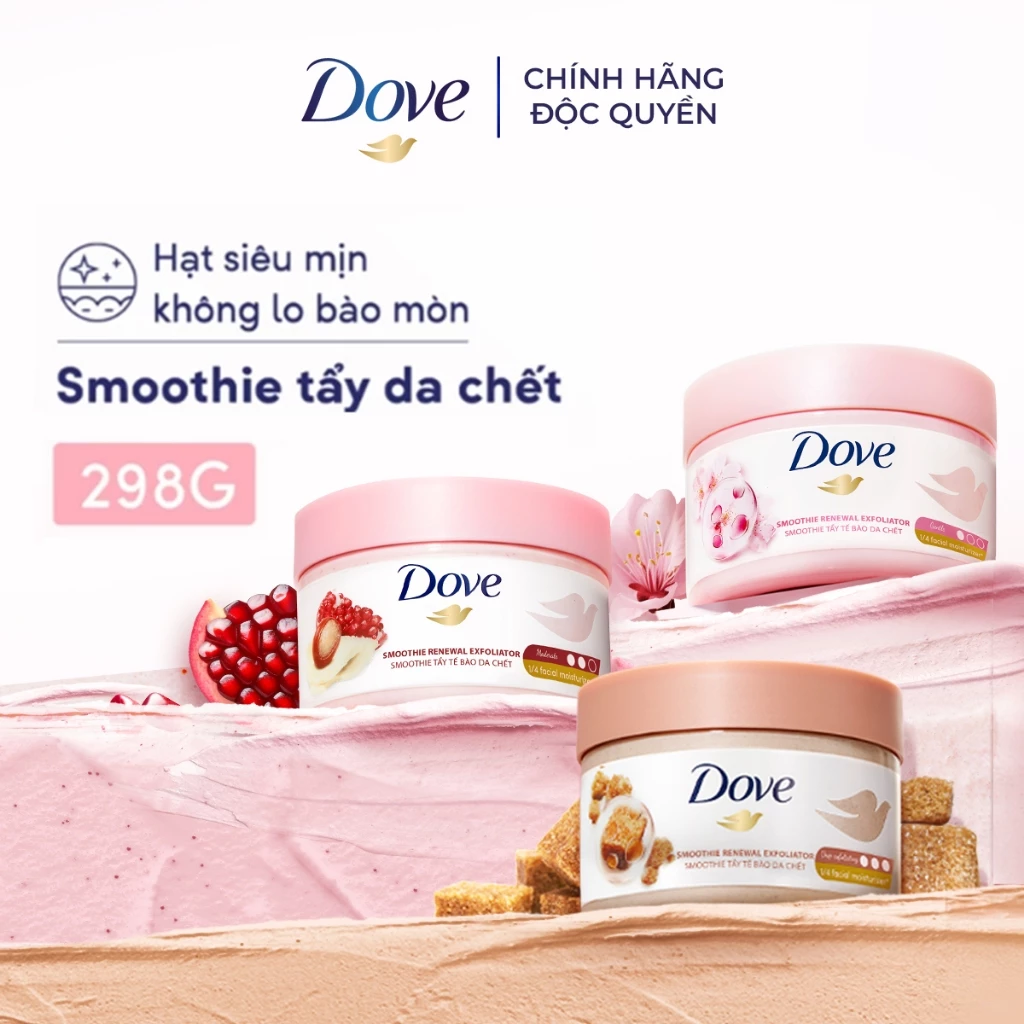 Tẩy Da Chết Dưỡng Ẩm Toàn Thân Dove 298g