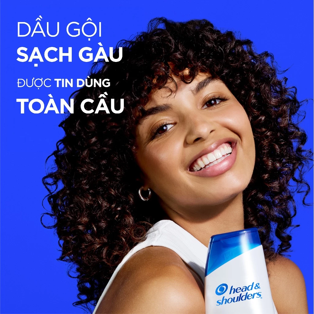 Dầu Gội Và Xả 2in1 Sạch Gàu Head&Shoulders Mỹ Sạch Sâu 370ml