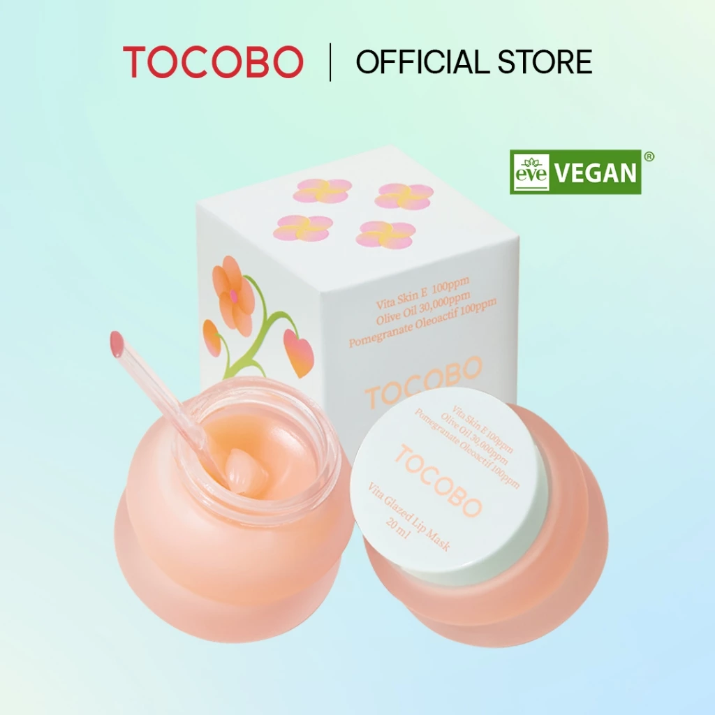 Mặt Nạ Ngủ Dưỡng Môi Tocobo Vita Glazed Lip Mask 20ml