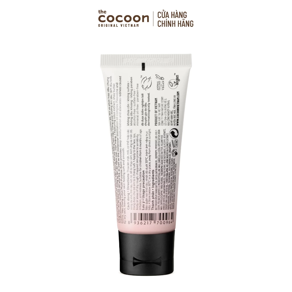 Sáp Dưỡng Ẩm Cocoon Đa Năng Sen Hậu Giang 30ml