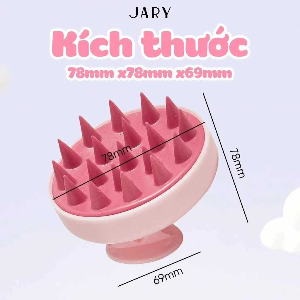 Lược Gội Đầu Massage Jary Scalp Massaging Shampoo Brush