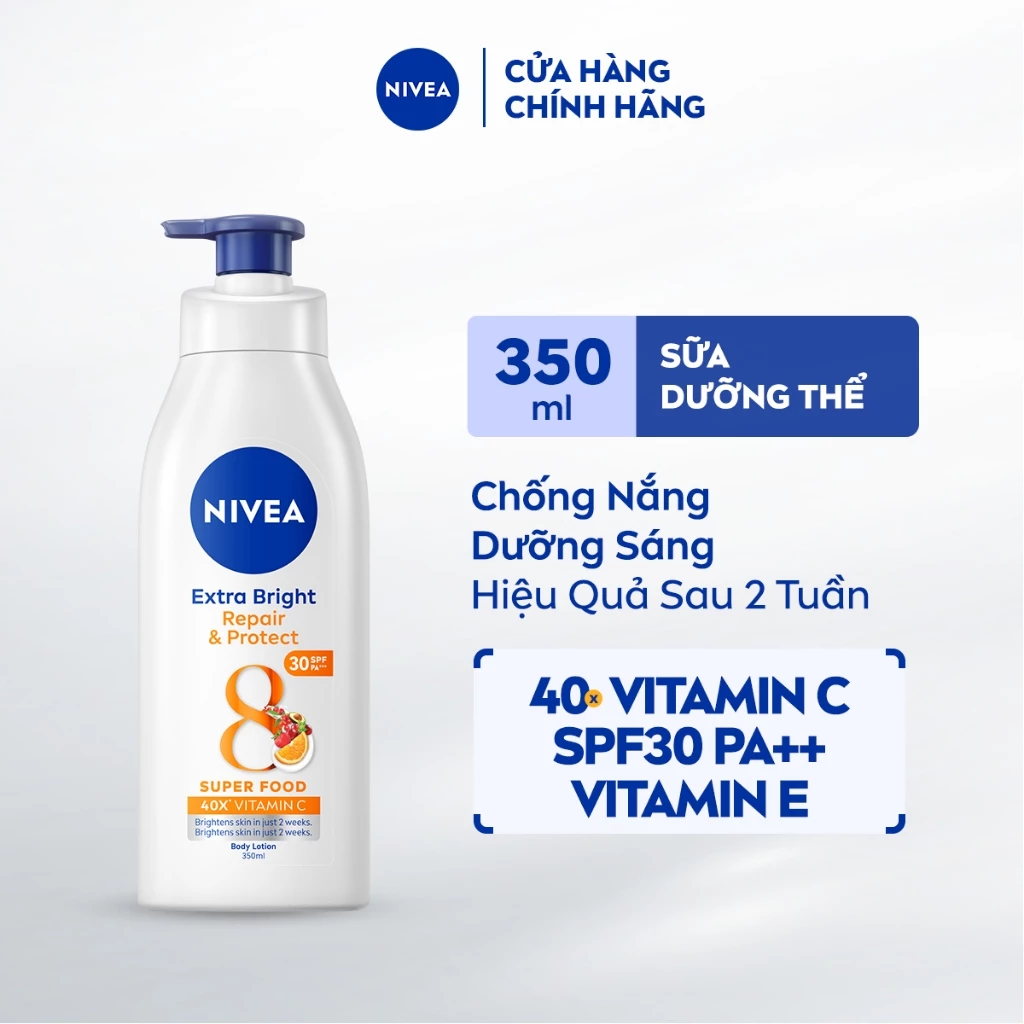 Sữa Dưỡng Thể Nivea Giúp Phục Hồi & Chống Nắng SPF 30
