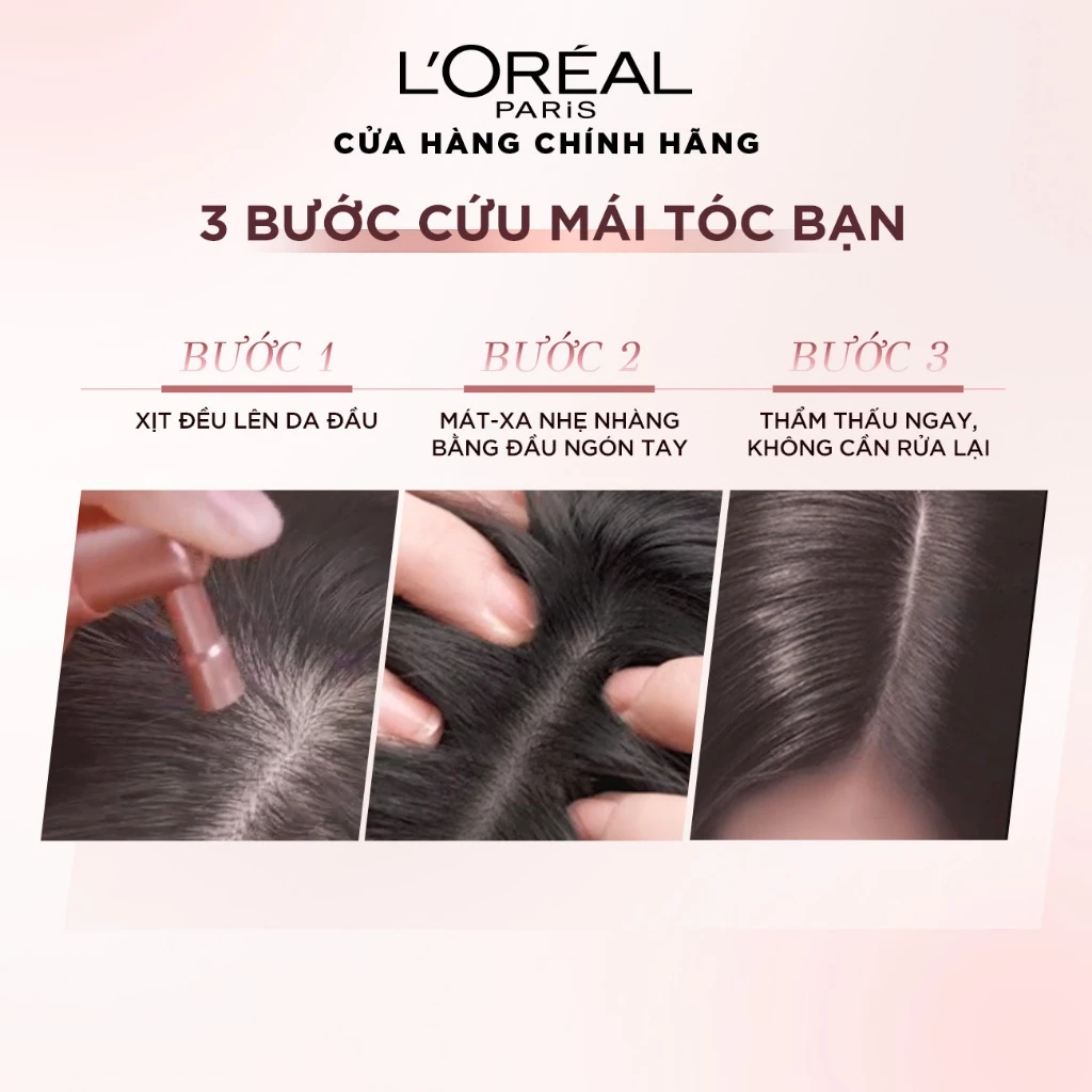 Xịt Serum Ngăn Ngừa & Giảm Gãy Rụng Tóc Giúp Tóc Chắc Khỏe L'Oreal Paris Full Resist Anti Hairfall 90ml