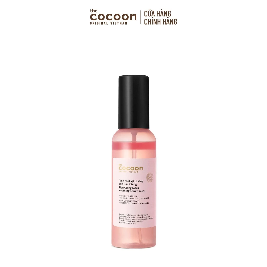 Tinh Chất Xịt Dưỡng Cocoon Sen Hậu Giang 100ml