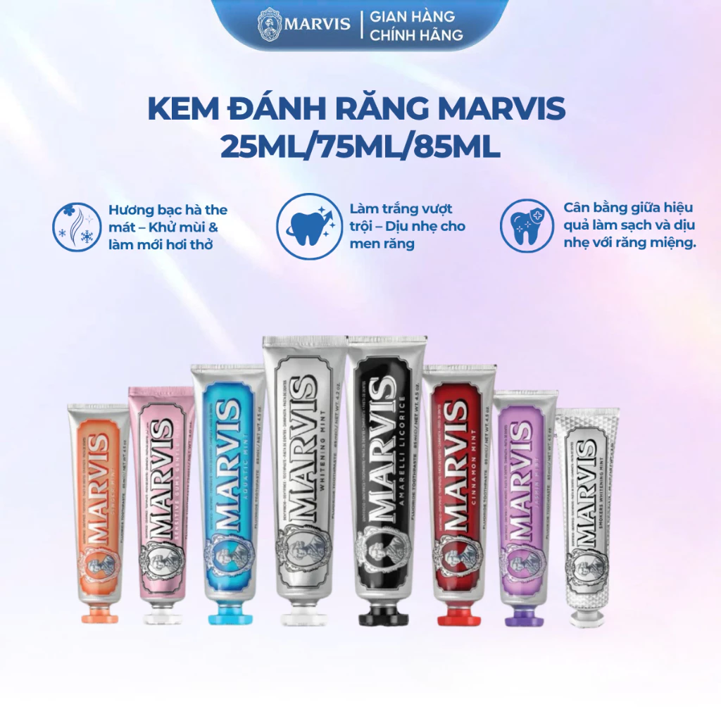 Kem Đánh Răng Marvis Garden Collection Toothpaste 75ml