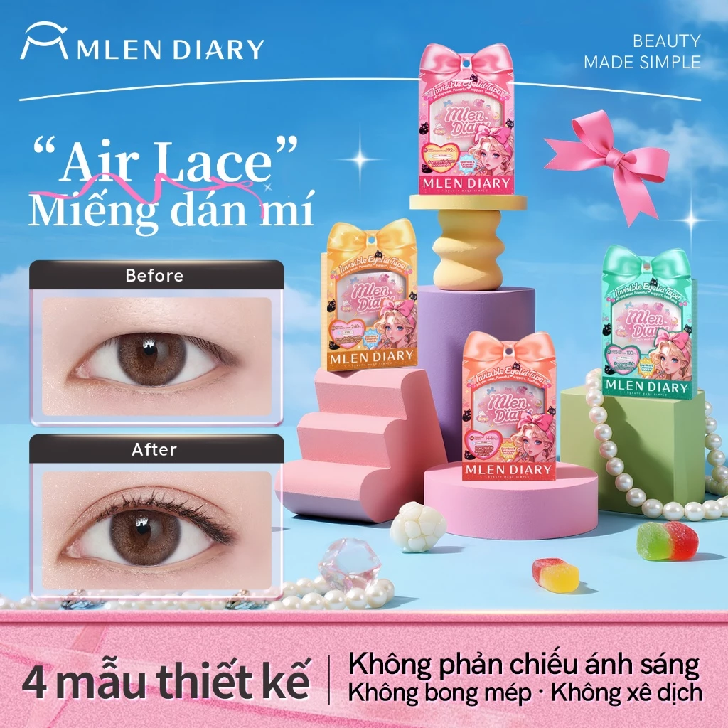 Bộ Miếng Dán Kích Mí 2.0 Mlen Diary