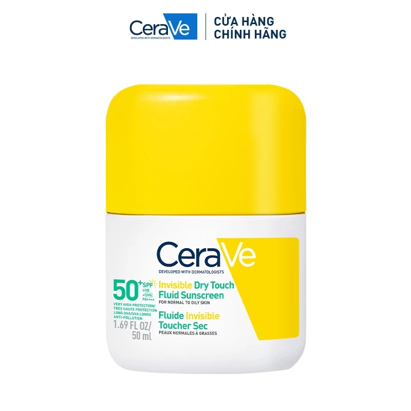 Sữa Chống Nắng CeraVe Giảm Dầu Mỏng Nhẹ Khô Thoáng 50ml