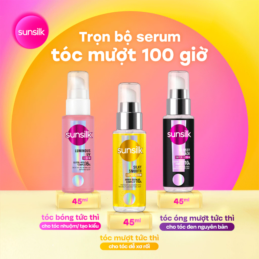 Serum Sunsilk Cho Tóc Mượt 100h 45ml