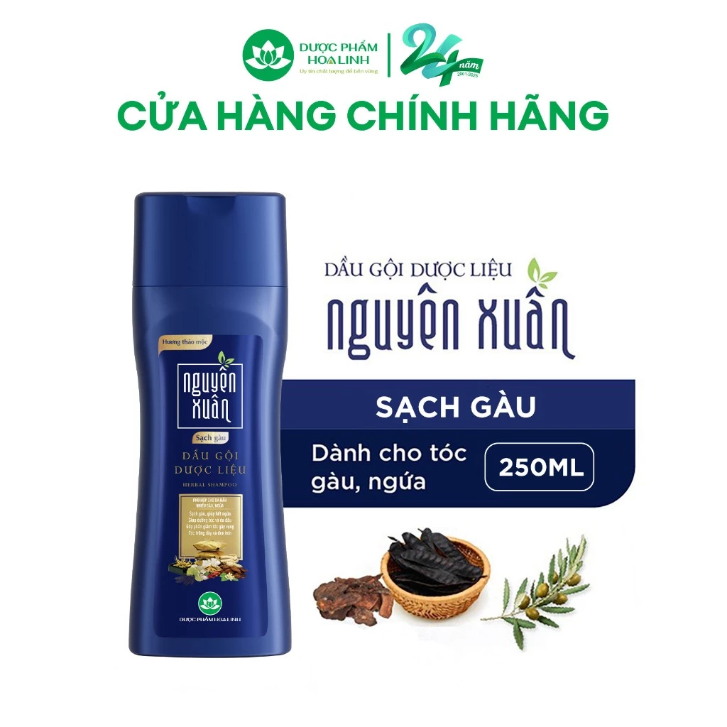 Dầu Gội Dược Liệu Nguyên Xuân Sạch Gàu