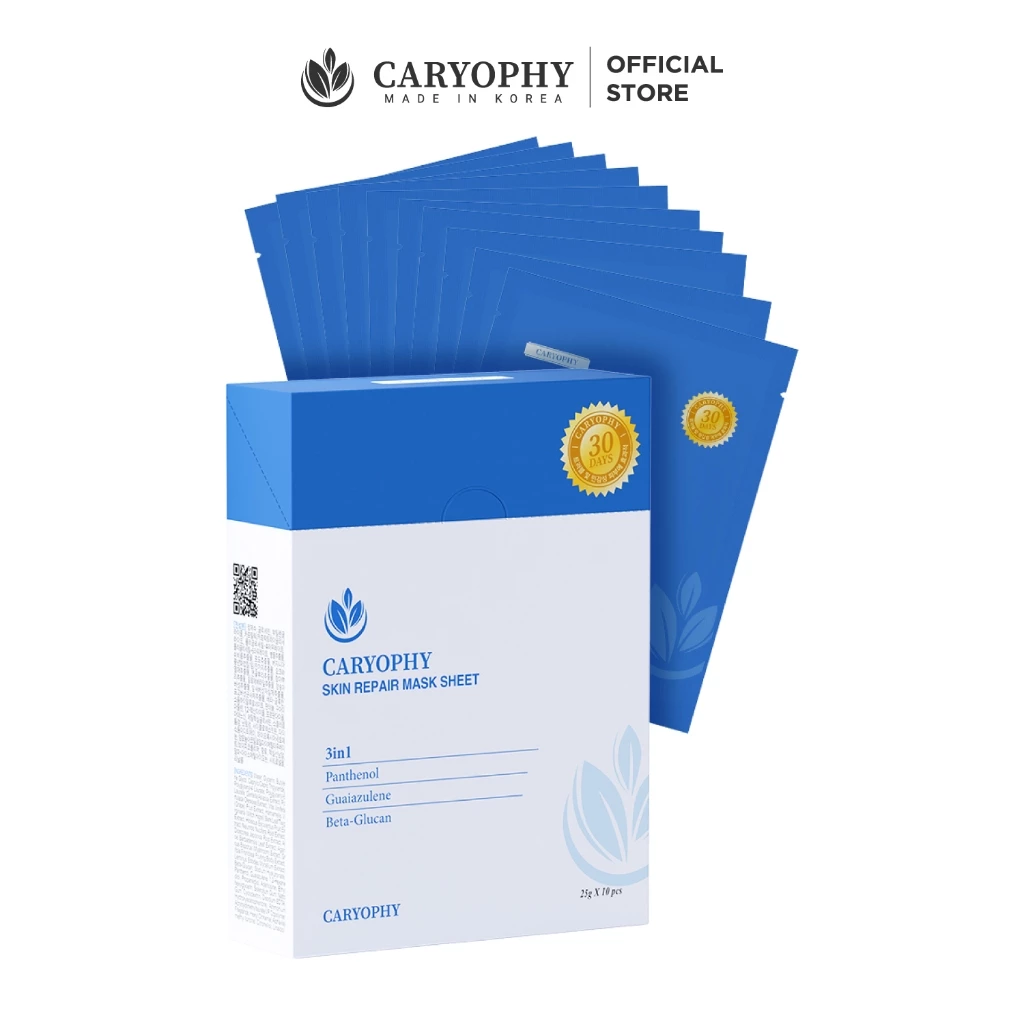 Mặt Nạ Caryophy Skin Repair Mask Sheet Hỗ Trợ Phục Hồi Đa Năng 25g