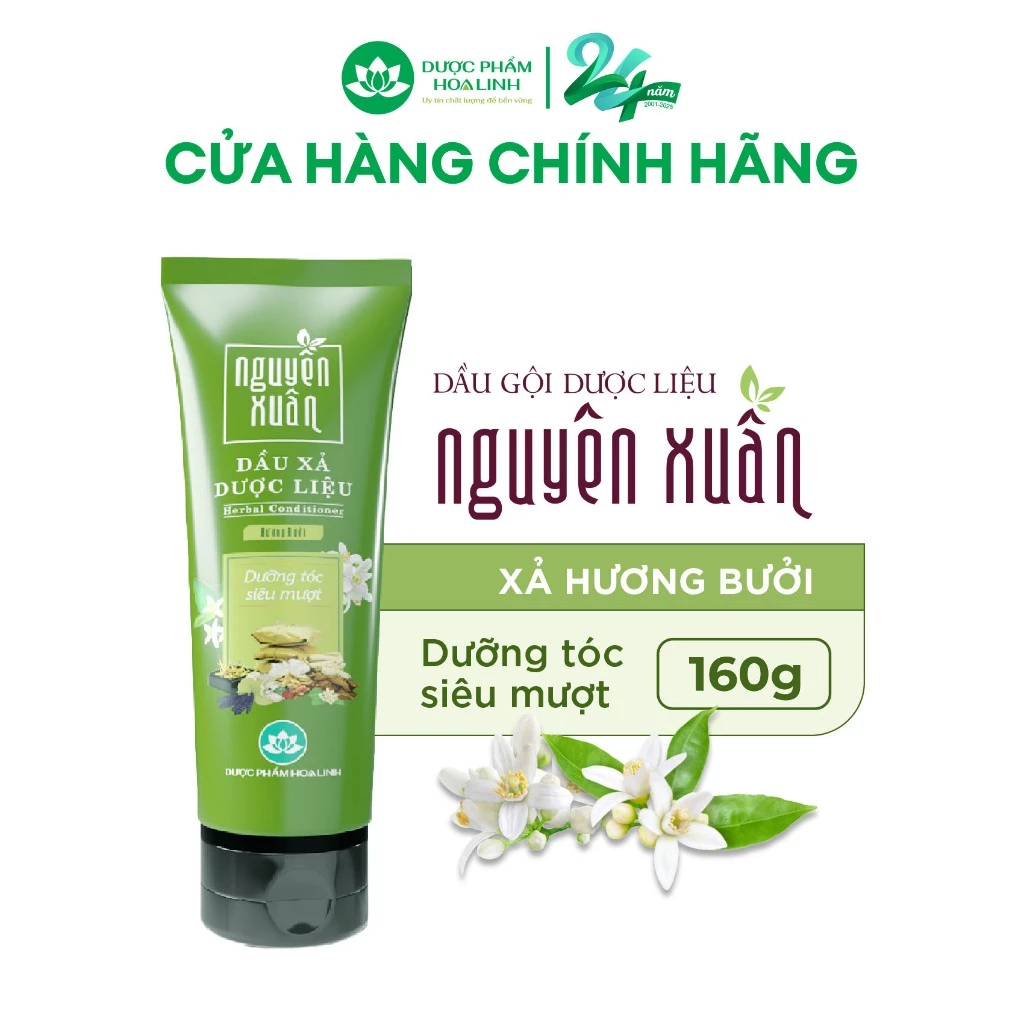 Dầu Xả Dược Liệu Nguyên Xuân Hương Bưởi 160g
