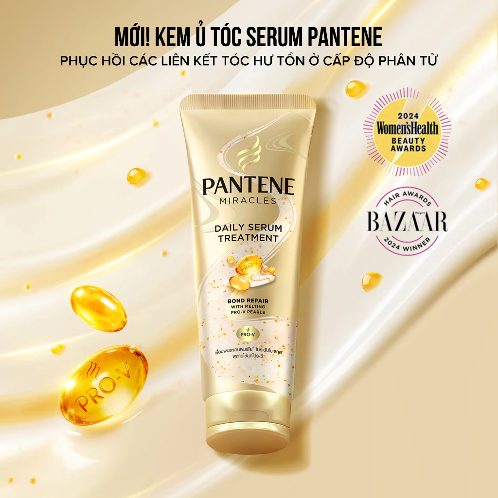 Kem Ủ Tóc Serum Pantene Miracles Phục Hồi Liên Kết Tóc 180ml
