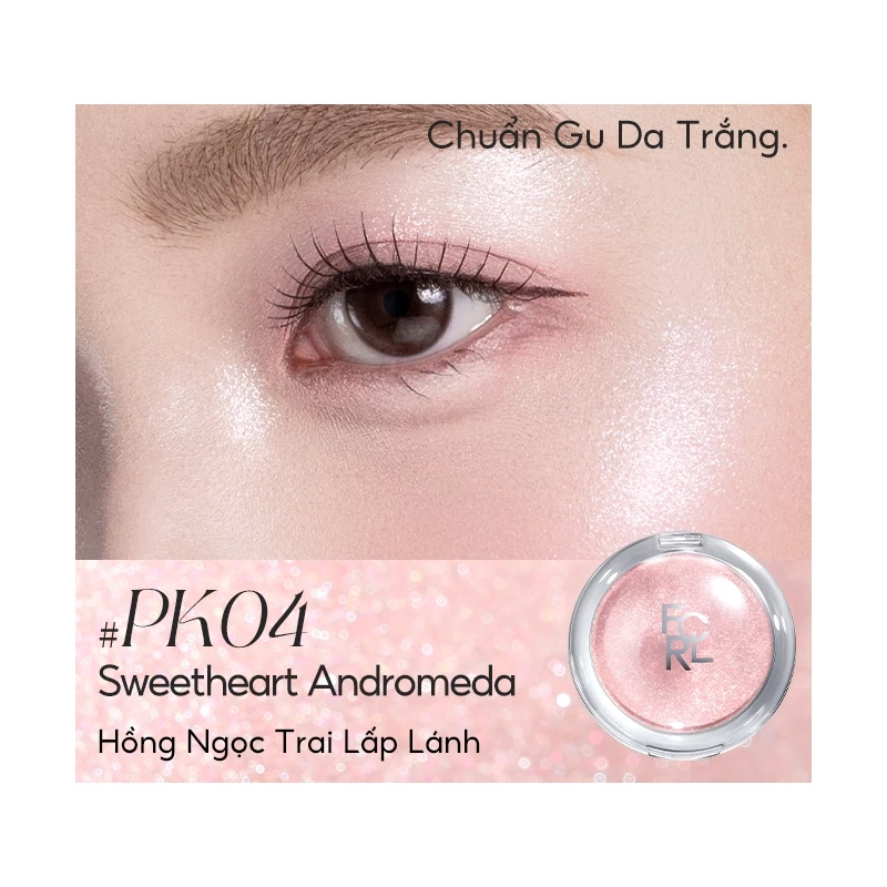 Phấn Bắt Sáng Focallure Với Họa Tiết Mềm Mại Và Lấp Lánh