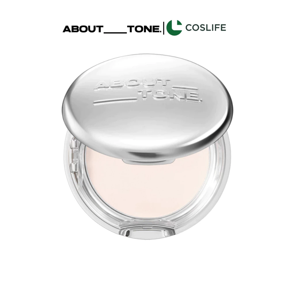Phấn Phủ Dạng Nén About Tone Bạc Kiềm Dầu Lâu Trôi Mịn Da Che Phủ Nhẹ Đều Màu Da 9g