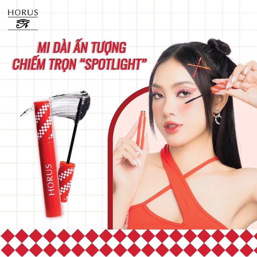 Chuốt Mi Horus Long Locking Waterproof Mascara 6G