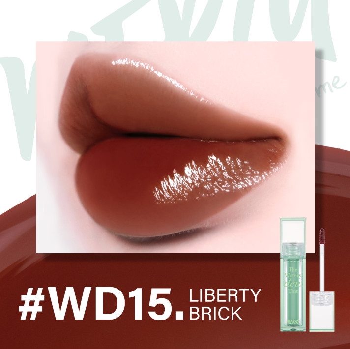 Son Tint Bóng Dạng Thạch, Bền Màu, Lâu Trôi Cho Đôi Môi Căng Mọng, Ẩm Mịn Merzy The Watery Dew Tint 4g