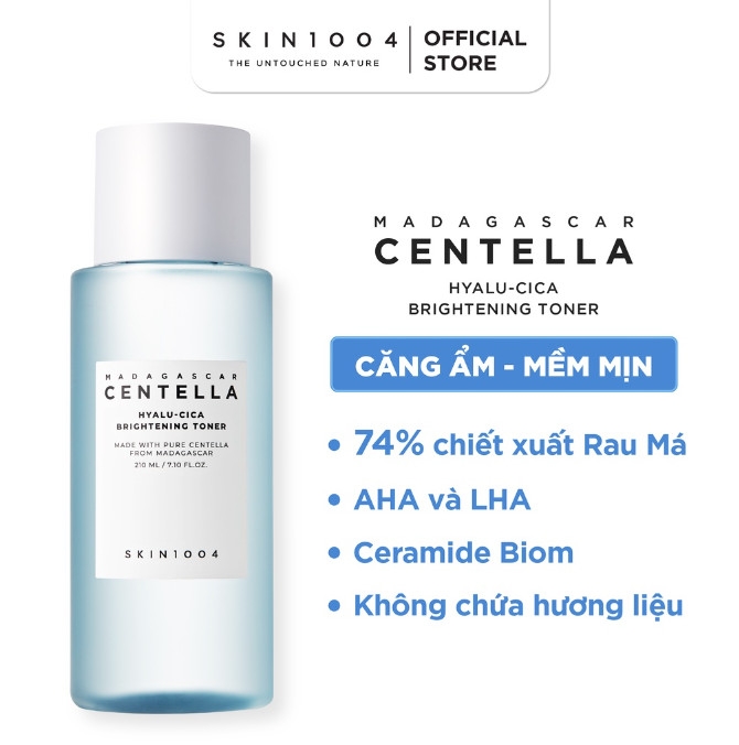 Nước Hoa Hồng Skin1004 Madagascar Centella Cấp Ẩm, Dưỡng Sáng Da 210ml