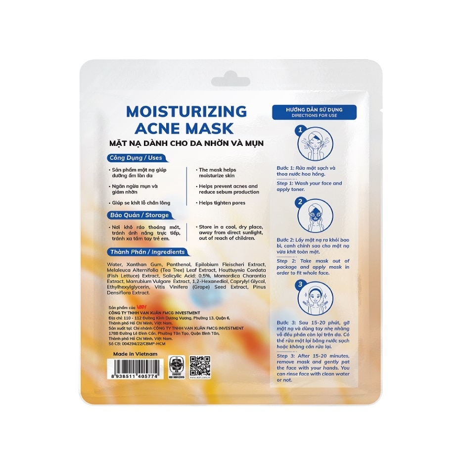 Mặt Nạ Giấy Dưỡng Da Cellulose Miri 28g