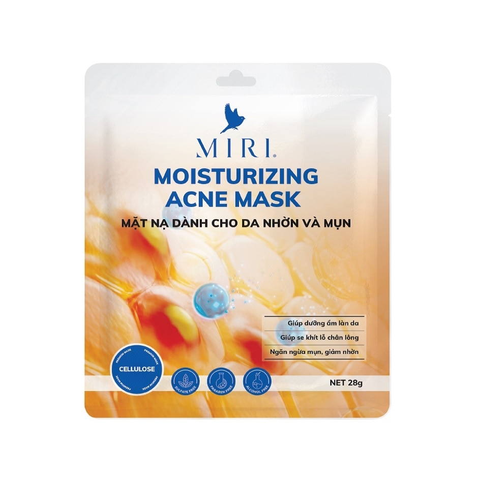 Mặt Nạ Giấy Dưỡng Da Cellulose Miri 28g