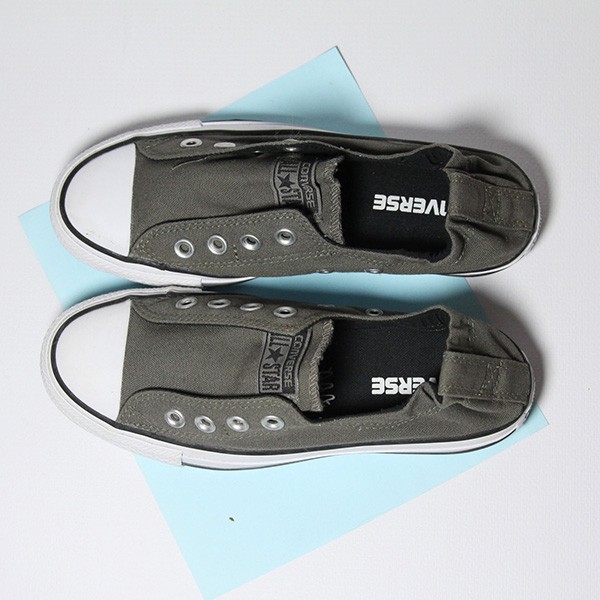 Giày Outlet Converse shoreline thấp cổ vải xám CTVX023