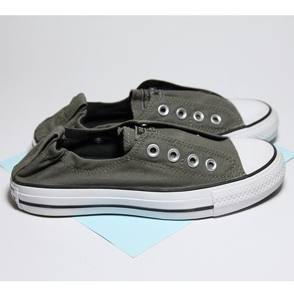 Giày Outlet Converse shoreline thấp cổ vải xám CTVX023