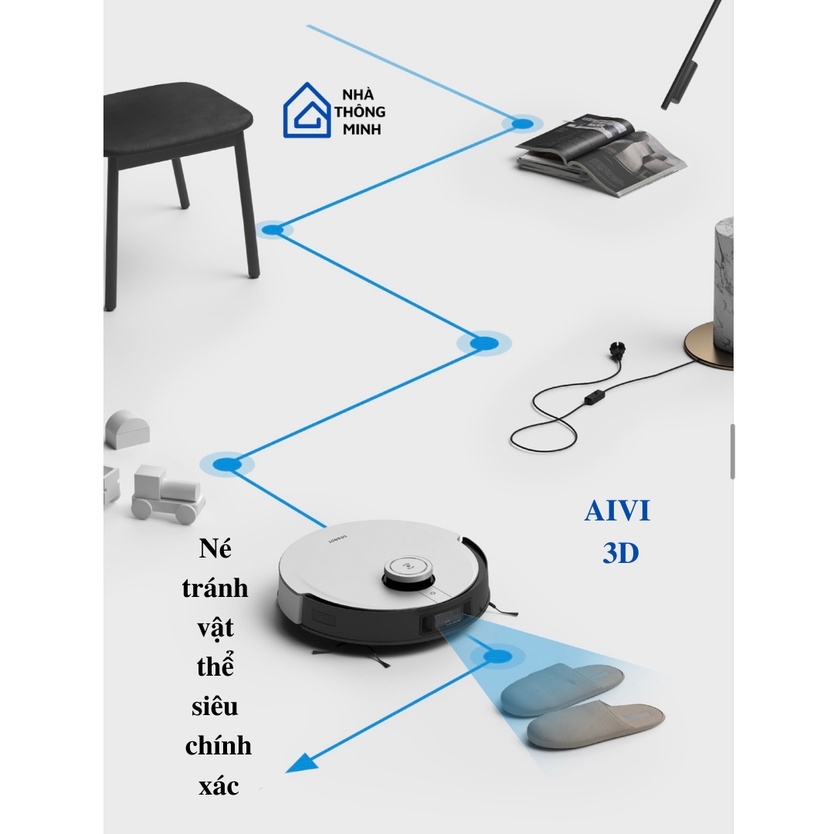 Robot Hút Bụi Lau Nhà Ecovacs DEEBOT X1 OMNI - Bản cao cấp nhất