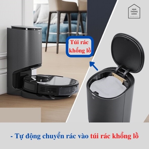 Robot Hút Bụi Lau Nhà Ecovacs DEEBOT T9 AIVI PLUS