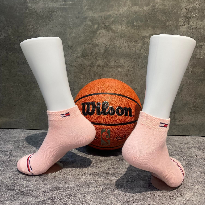 Tommy Hilfiger Pink 6 Pairs [TM-091]