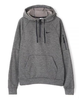 Nike Thermafit Hoodie Quarter Dark Grey [DQ4844-071]