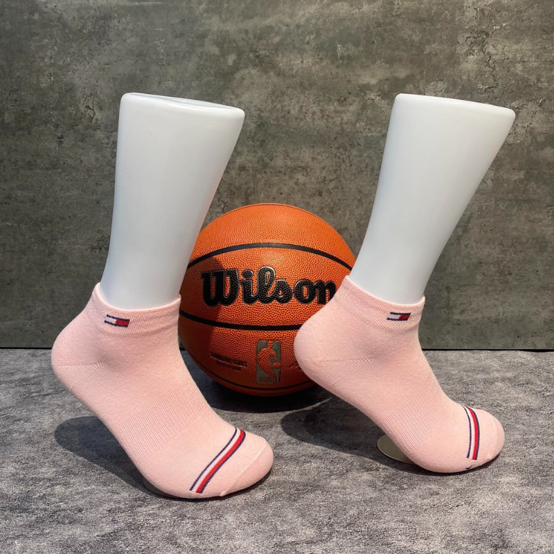 Tommy Hilfiger Pink 6 Pairs [TM-091]