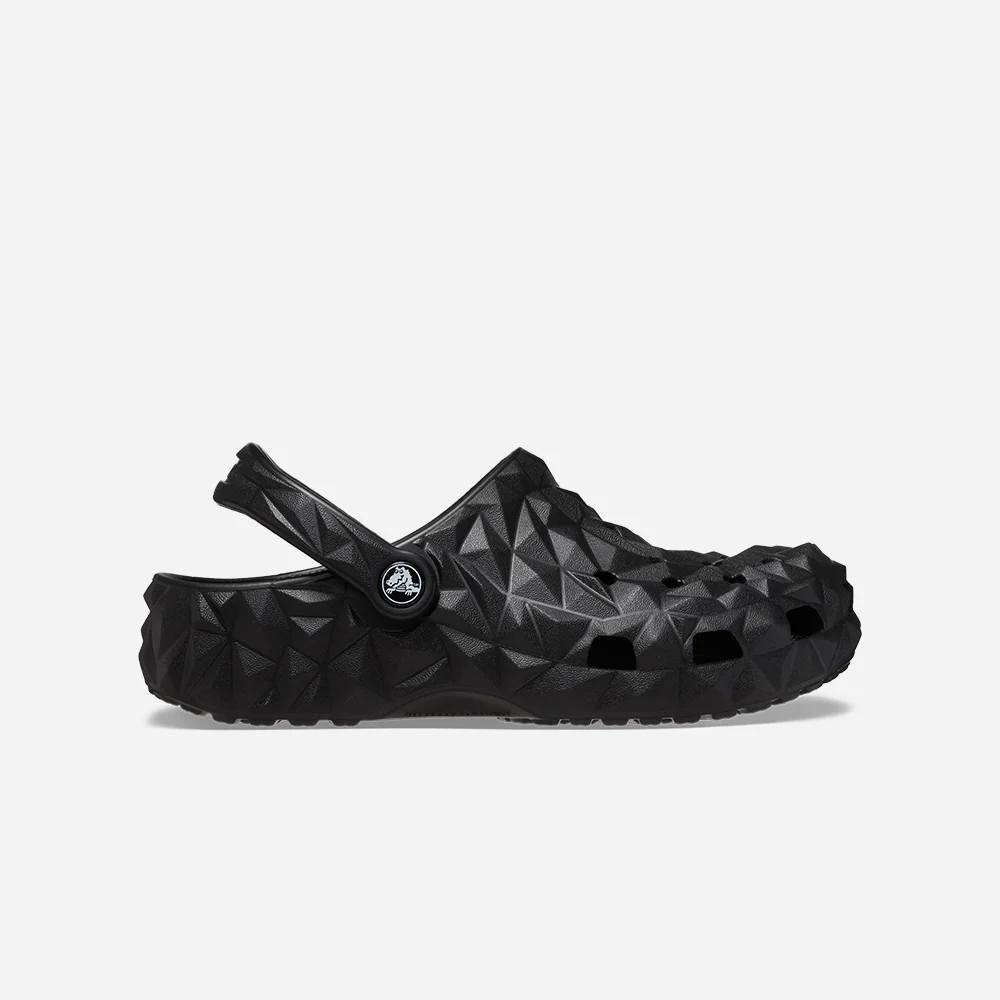 Crocs Clog Classic Geometric Black Diamon [209563-001]
