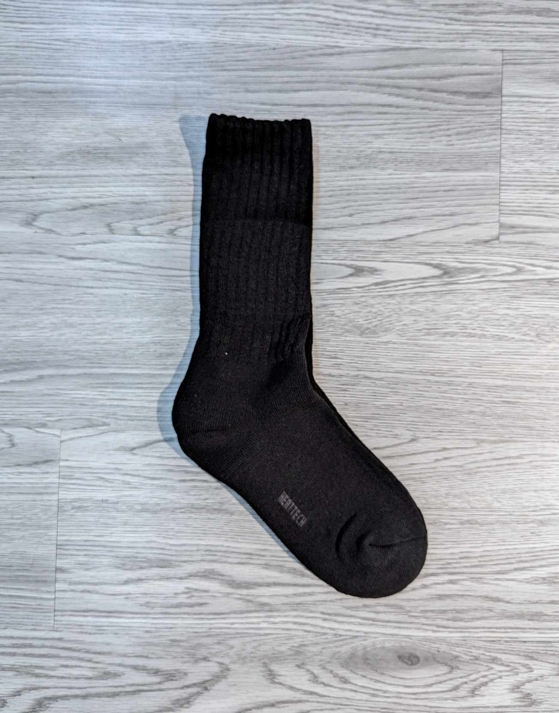 Uniqlo Heattech Socks 3 Pairs Black [UNQ-03]