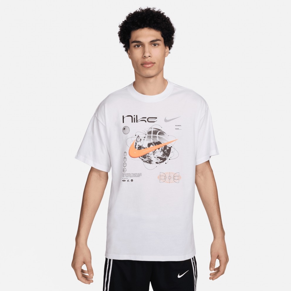Nike Men's Max 90 Basketball T-Shirt White [FV8418-100]