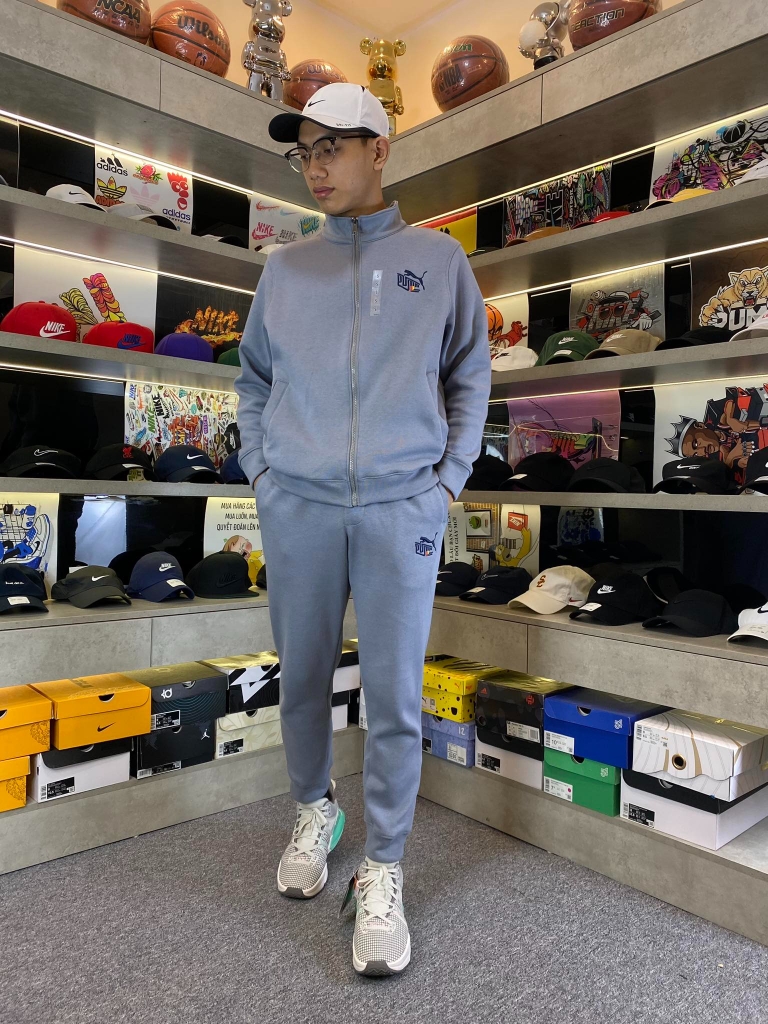 Puma Jeans Jogger Xanh Xám [BPM-808]