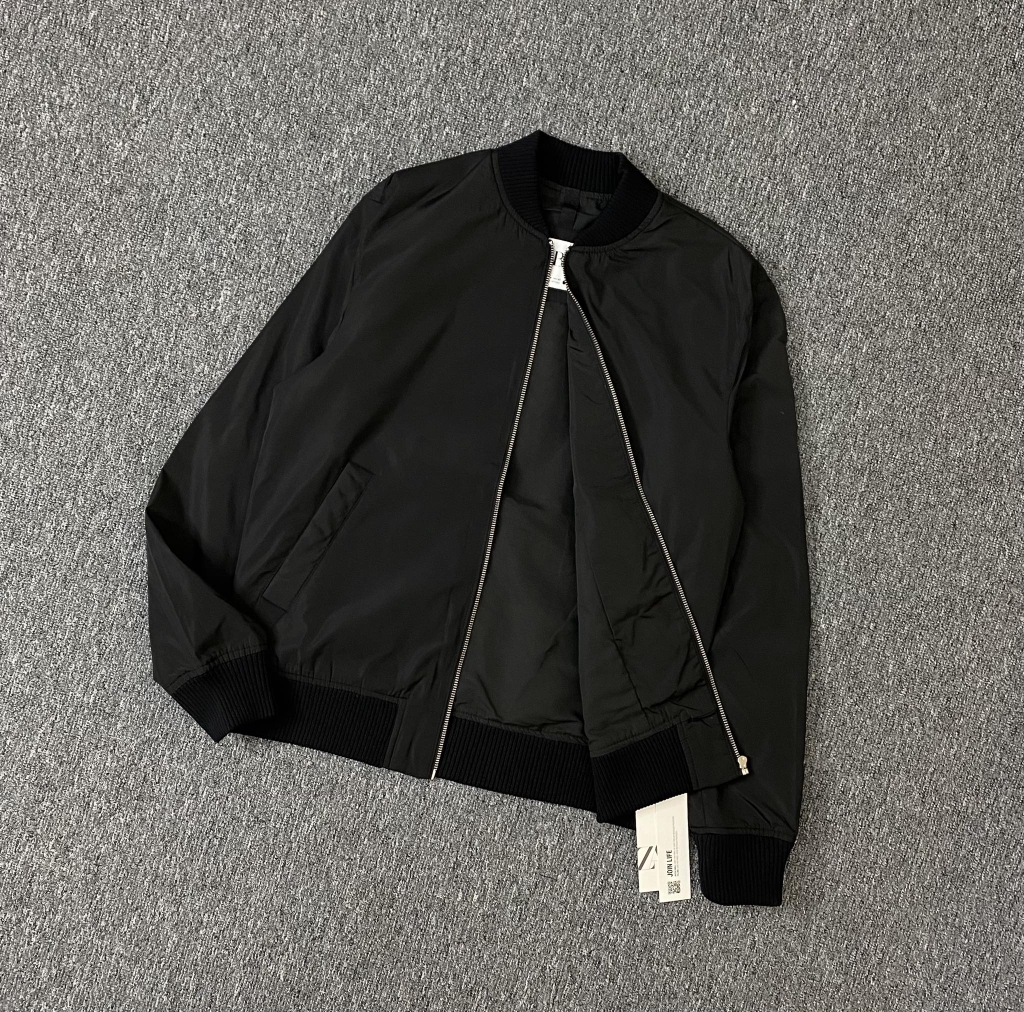 Bomber Zara Woven Classic Black [3041-51]