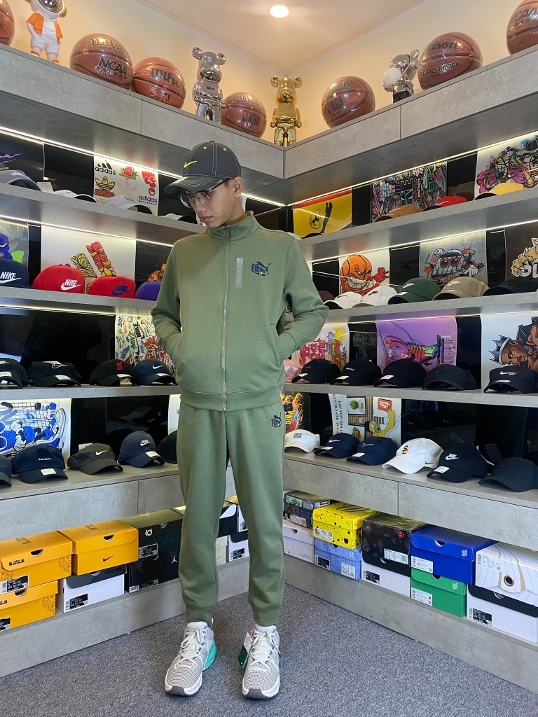 Puma Jeans Jogger Olive [BPM-128]