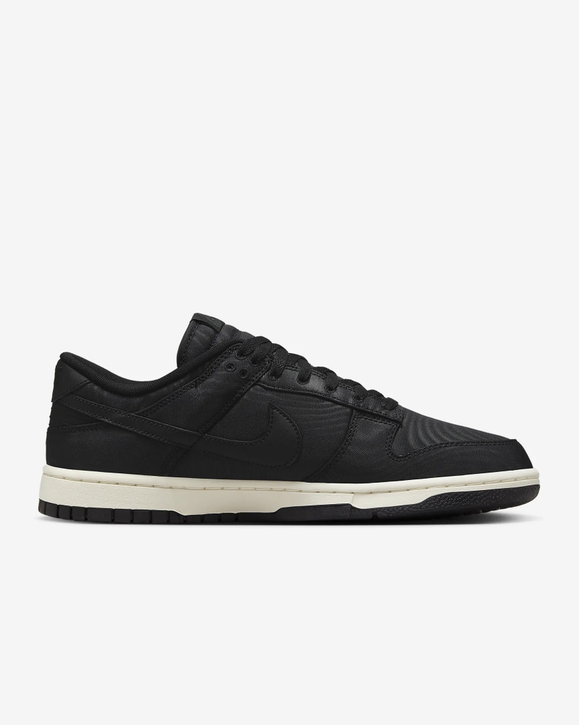 Nike Dunk Low Retro PRM Black Canvas Sail [DV7211-001]