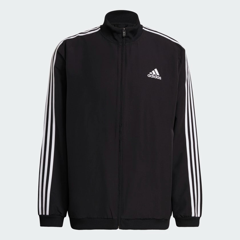 Adidas Aeroready Essentials Regular-Fit 3-Stripes Track Suit ''Black''