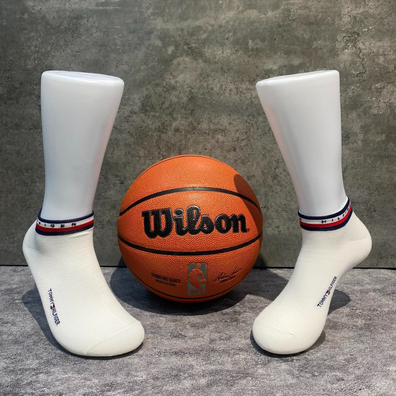 Bản sao của Tommy Hilfiger White Cream 6 Pairs [TOMY-111]