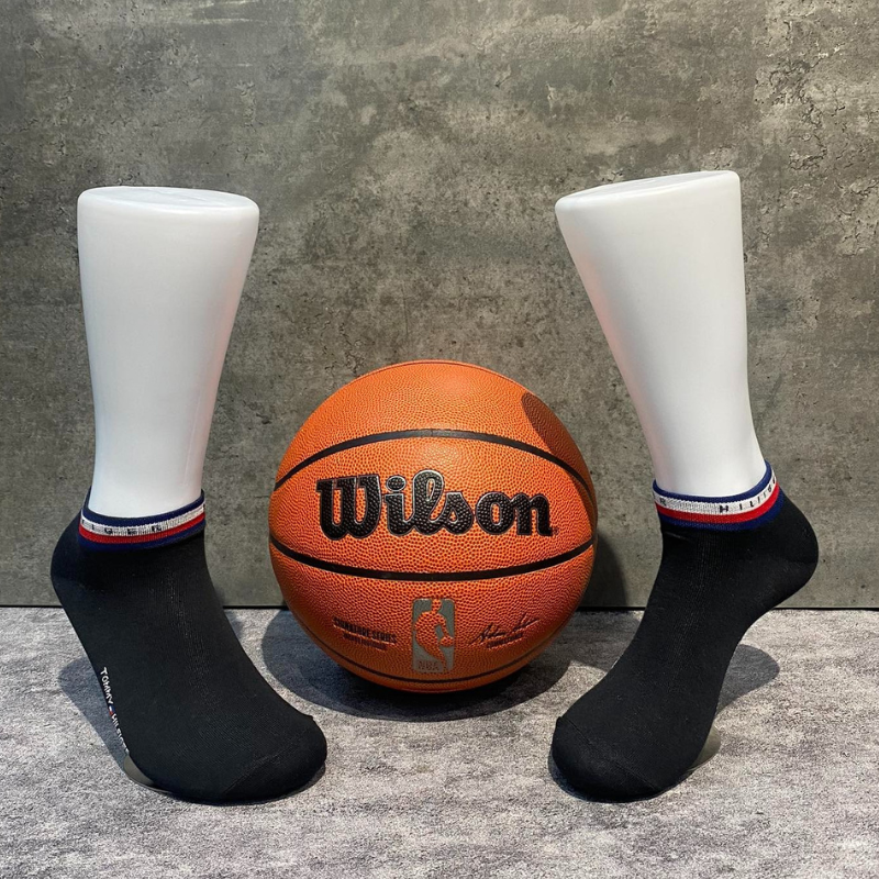 Tommy Hilfiger Black 6 Pairs [TOMY-010]