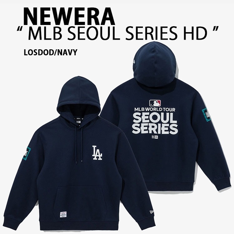 New Era MLB Seoul Series LA Dodgers Hood Navy [14358750]