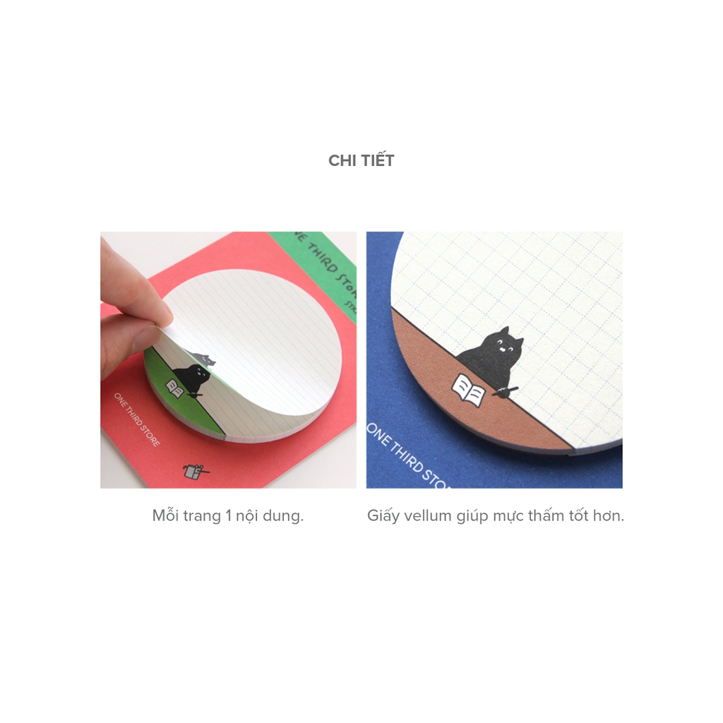 1/3 Store Cat Sticky Pad - in Blue