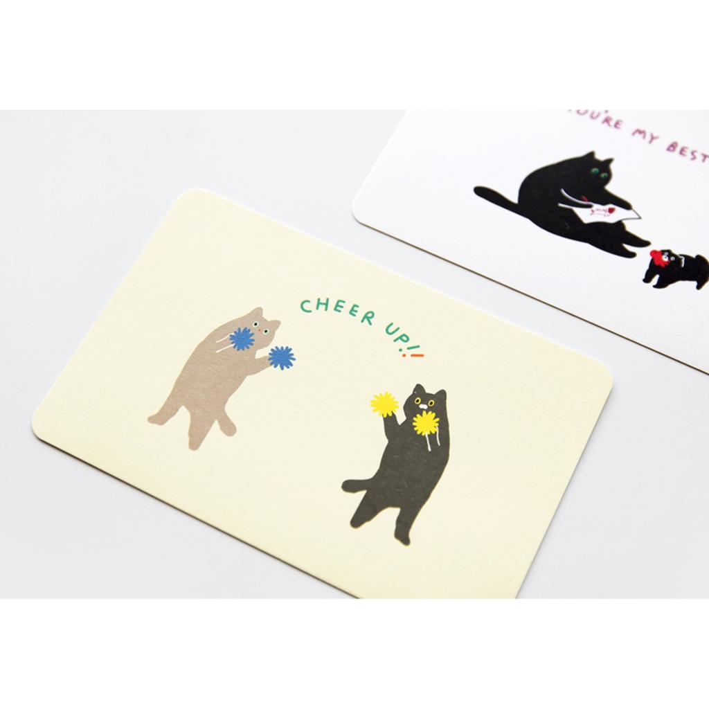 One Third Cat Mini Card Set