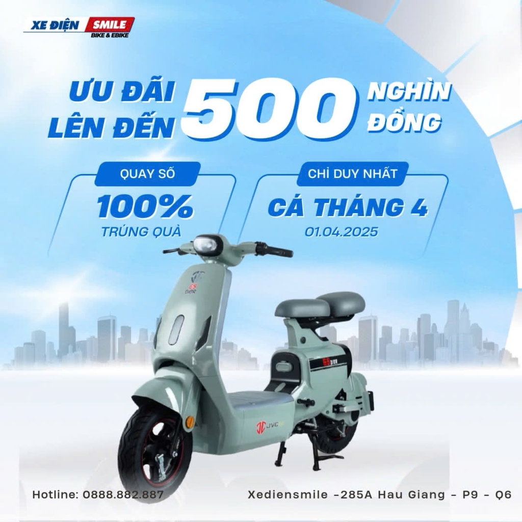 Mua xe điện tặng quà hấp dẫn